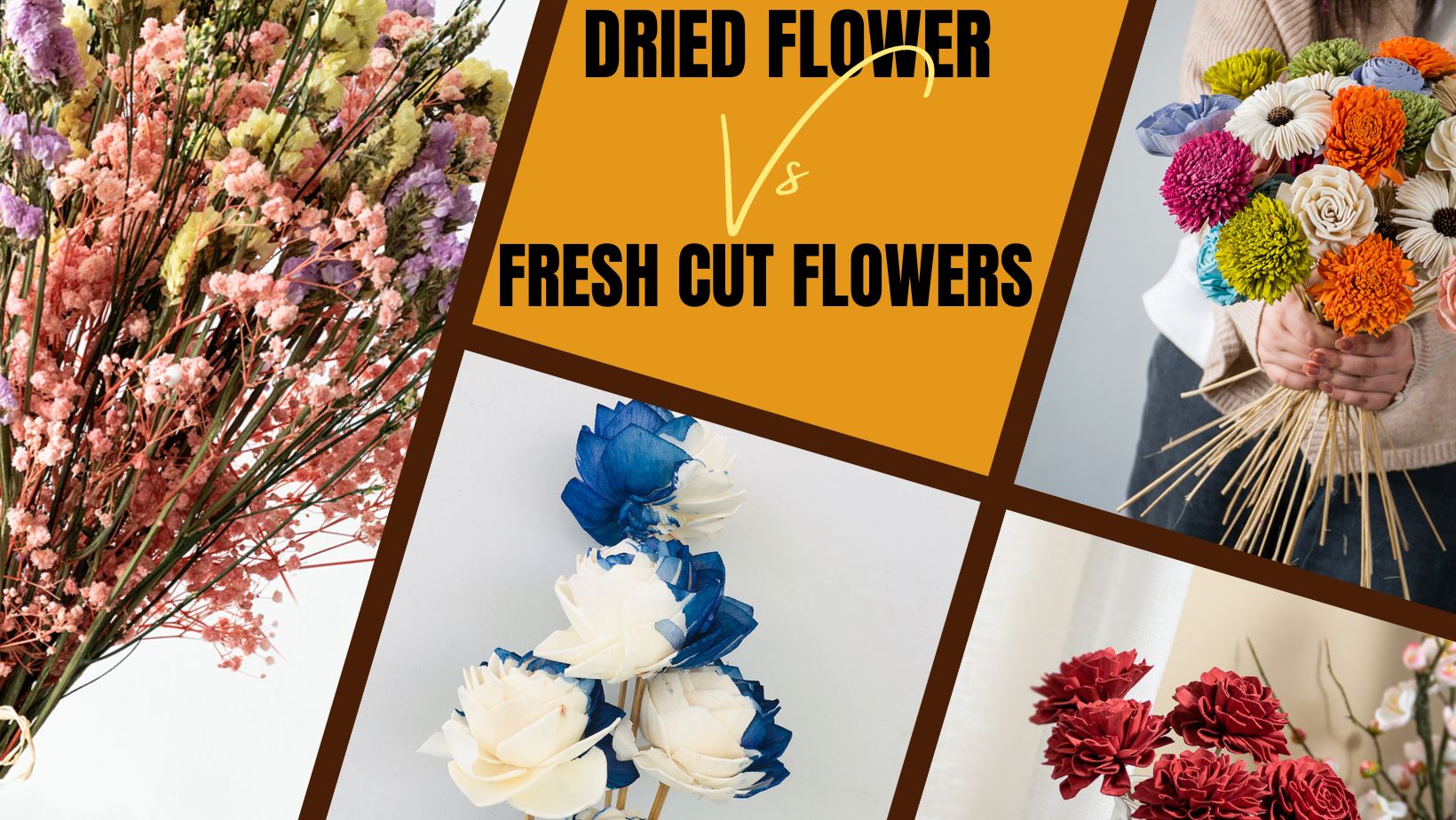 The Long-Lasting Beauty: Why Dried Flower Arrangements Outshine Fresh Cut Flowers