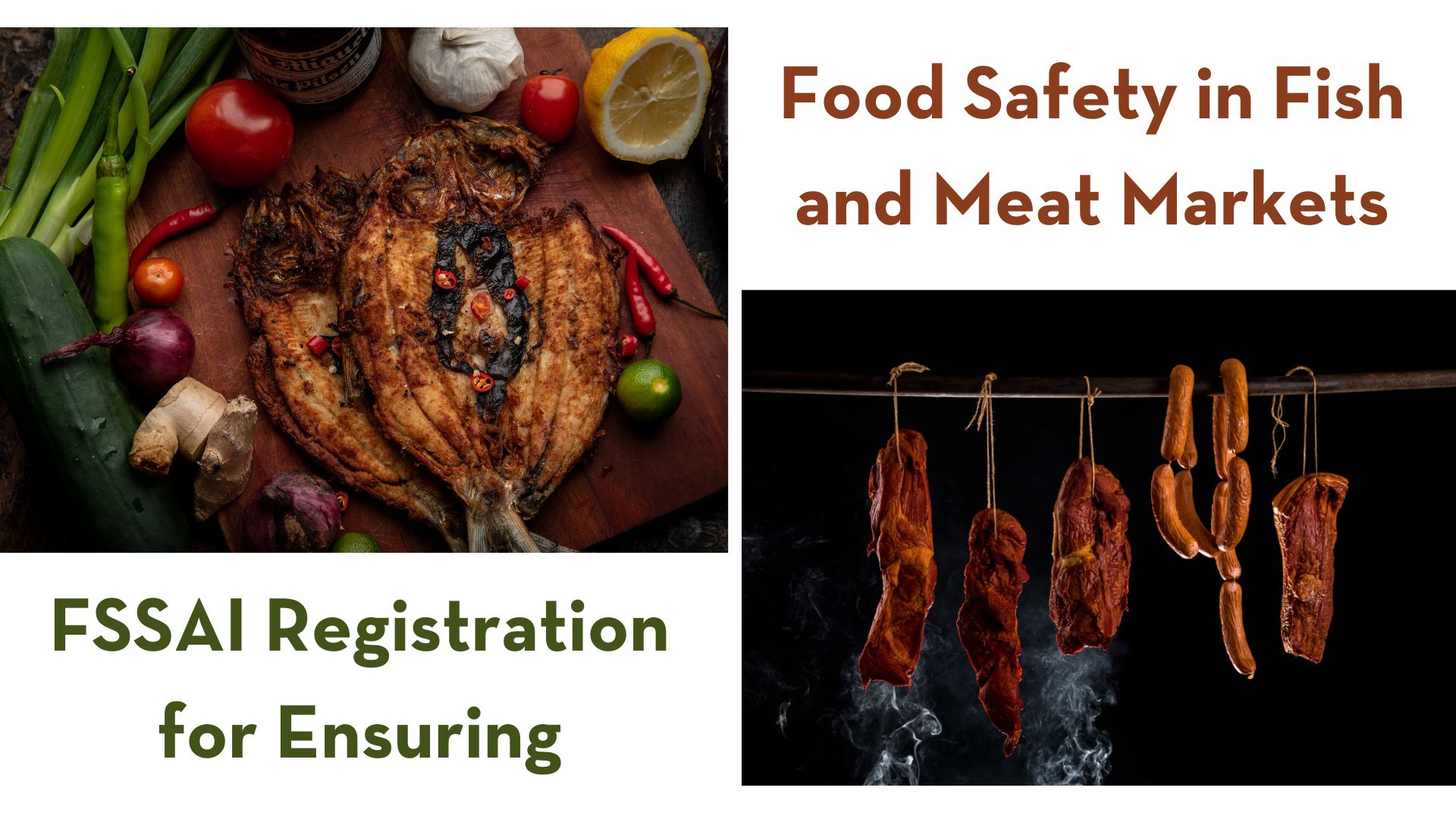 FSSAI Registration for Ensuring Food Safety in Fish and Meat Markets